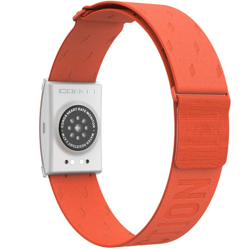 Load image into Gallery viewer, Coros Heart Rate Monitor Activity Tracker in Grey/Orange (Wear Around Arm)-1
