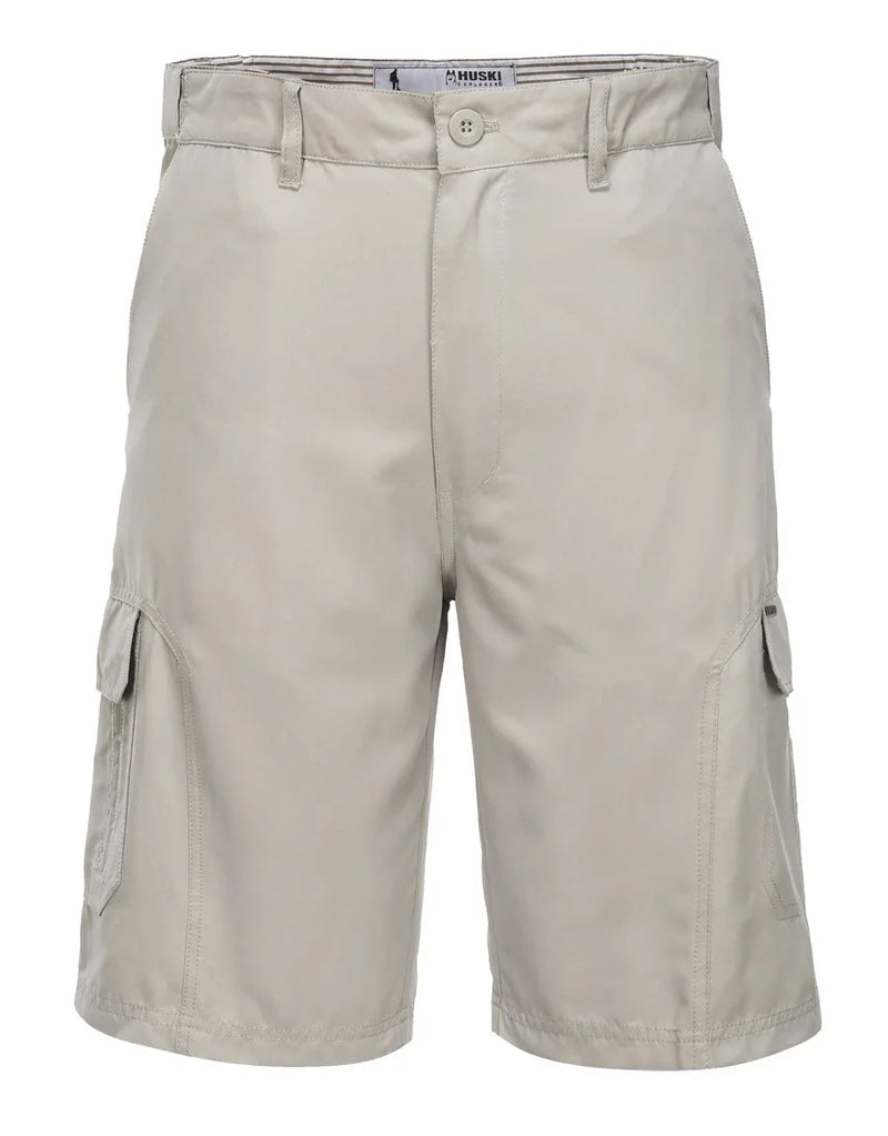 Load image into Gallery viewer, HUSKI Cargo Shorts Mens Cascade Microfibre Flexi Fit Short Army Military 515206-5
