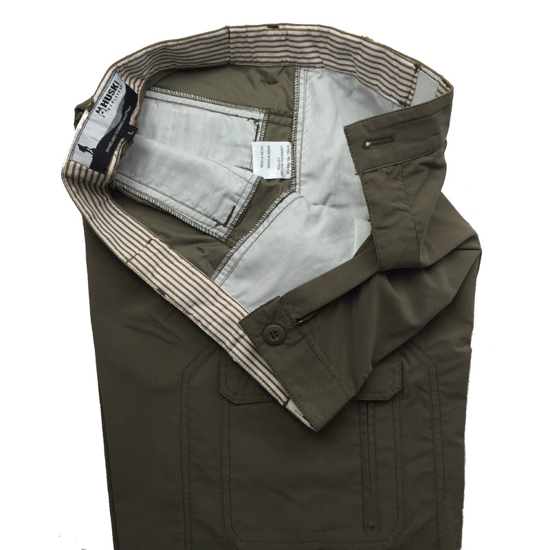 Load image into Gallery viewer, HUSKI Cargo Shorts Mens Cascade Microfibre Flexi Fit Short Army Military 515206-3
