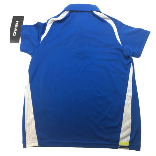 Head Boys Youth Pace Tennis Top Polo Shirt Childrens - Blue-2
