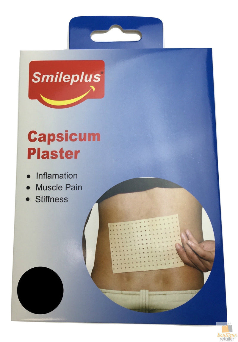 Load image into Gallery viewer, 6x CAPSICUM PLASTER PATCHES Herbal Muscle Pain Inflammation Ache Relief BULK-2
