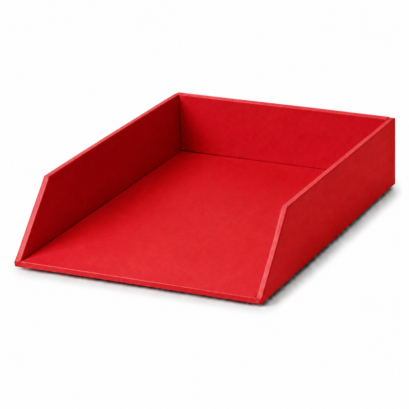Load image into Gallery viewer, Italplast Eazi Fold A4 Document Tray in Red-0
