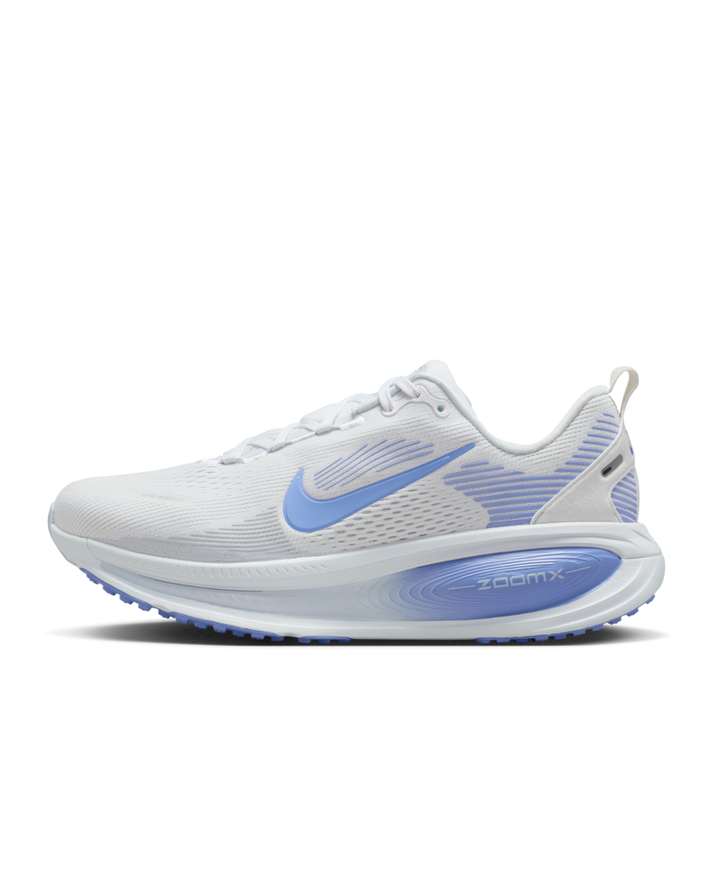 Load image into Gallery viewer, Nike Womens Vomero 18 (D Wide) Sneakers Runners Shoes in White/Football Grey/Royal Pulse-1
