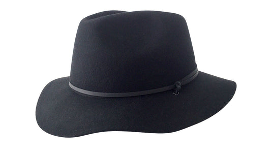 JACARU Australian Wool Poet Hat Trilby Fedora 100% WOOL Crushable Travel Genuine-6