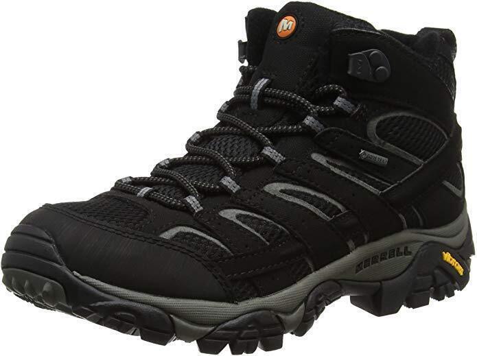 Load image into Gallery viewer, Merrell Mens Moab 2 MID GTX Hiking Shoes Boots Trail Outdoor Mountain - Black-1
