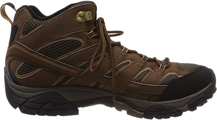 Load image into Gallery viewer, Merrell Mens Moab 2 Mid GTX Gore-Tex Hiking Shoes Boots Trail Outdoor - Earth-2
