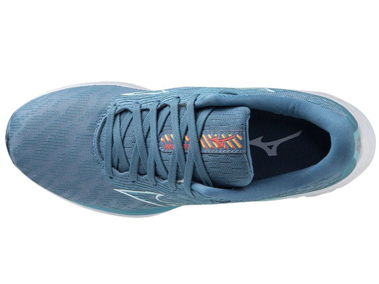 Mizuno Wave Rider 26 Womens Running Shoes Mountain Spring / White / Flax in  US 10-3