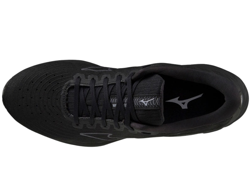 Load image into Gallery viewer, Mizuno Wave Rider 26 SSW Womens Running Shoes – Black/Ultimate Gray – Smooth Stretch Woven – Enerzy Foam – Cushioned &amp; Stable US 8-4
