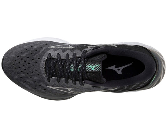 Mizuno Wave Inspire 19 Womens Running Shoes in Iron Gate Nimbus Cloud Spring Bud - Size US 7.5-4