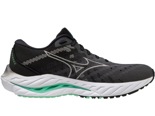 Mizuno Wave Inspire 19 Womens Running Shoes in Iron Gate Nimbus Cloud Spring Bud - Size US 7.5-3