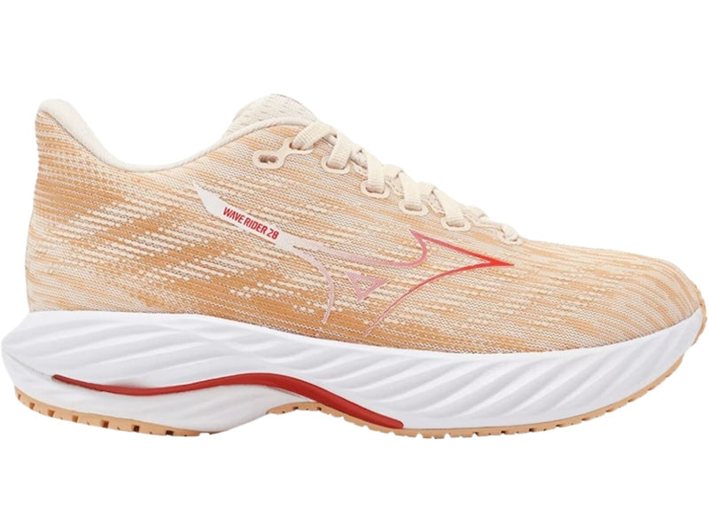 Load image into Gallery viewer, Mizuno Wave Rider 28 Womens Running Shoes Pristine Spicy Orange in US 8-0
