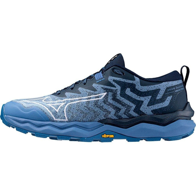 Load image into Gallery viewer, Mizuno Wave Daichi 8 Womens Trail Running Shoes Flow / White / Dress Blue, US 8-2
