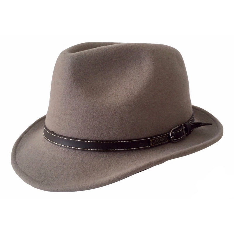 Load image into Gallery viewer, JACARU Australian Wool Hat Trilby Fedora 100% WOOL Crushable Travel Genuine 1848-19
