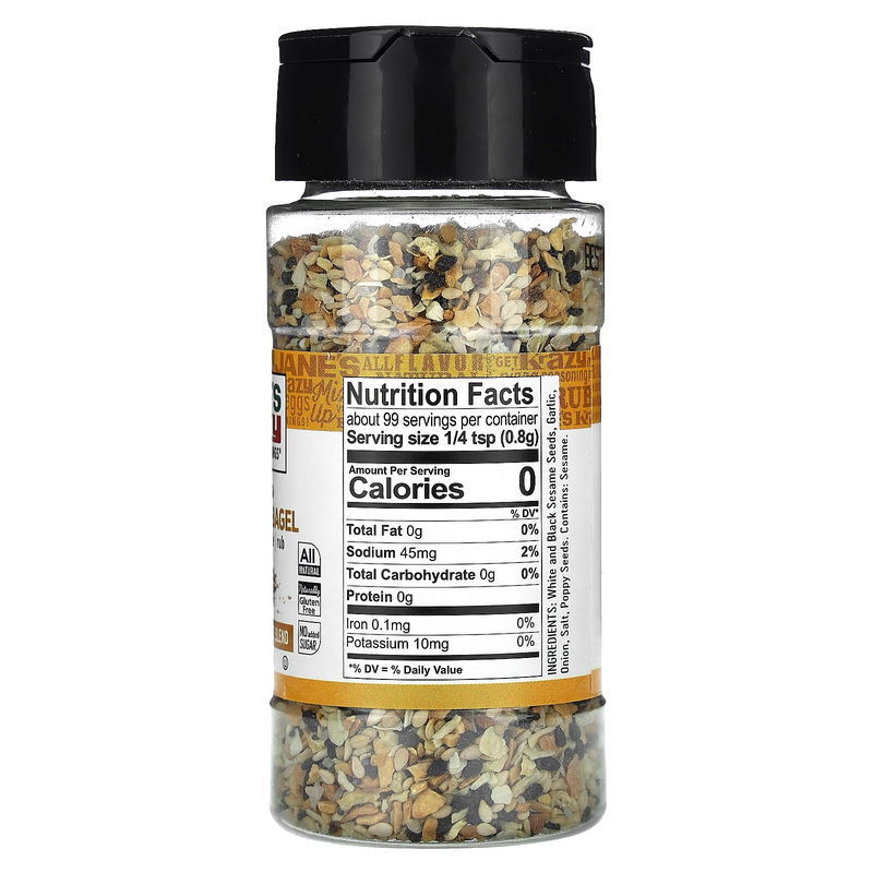 Load image into Gallery viewer, 12x Jane's Krazy Mixed up Seasoning - Everything Bagel Seasoning (78g)-4
