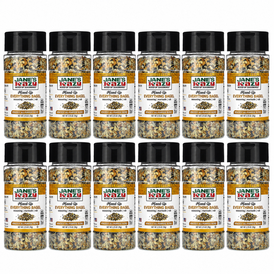 12x Jane's Krazy Mixed up Seasoning - Everything Bagel Seasoning (78g)-0