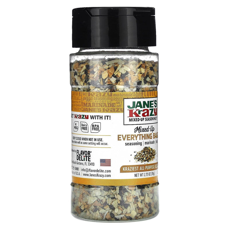 Load image into Gallery viewer, Jane's Krazy Mixed up Seasoning - Everything Bagel Seasoning (78g)-4
