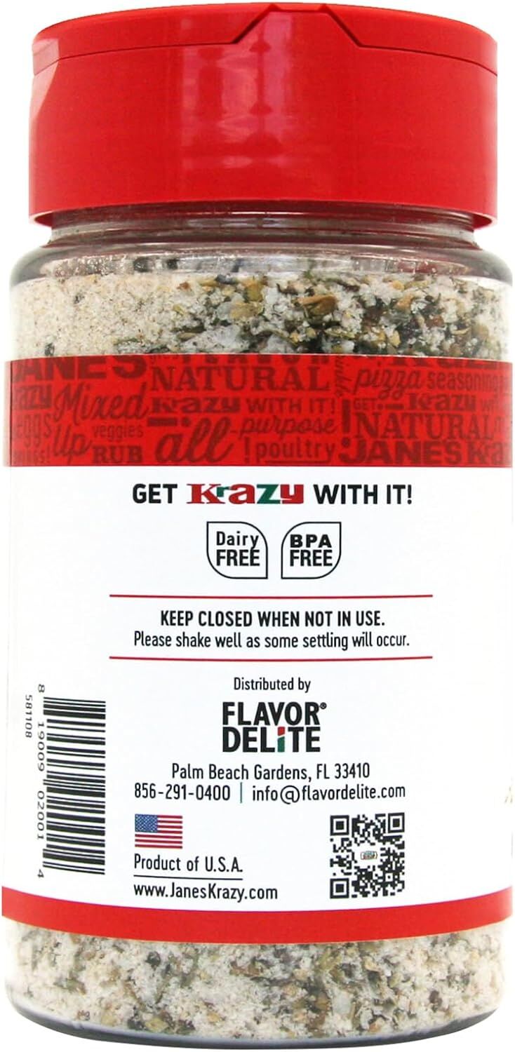 Load image into Gallery viewer, 12x Jane's Krazy Mixed Up Salt Seasoning Marinade Rub (113g)-3
