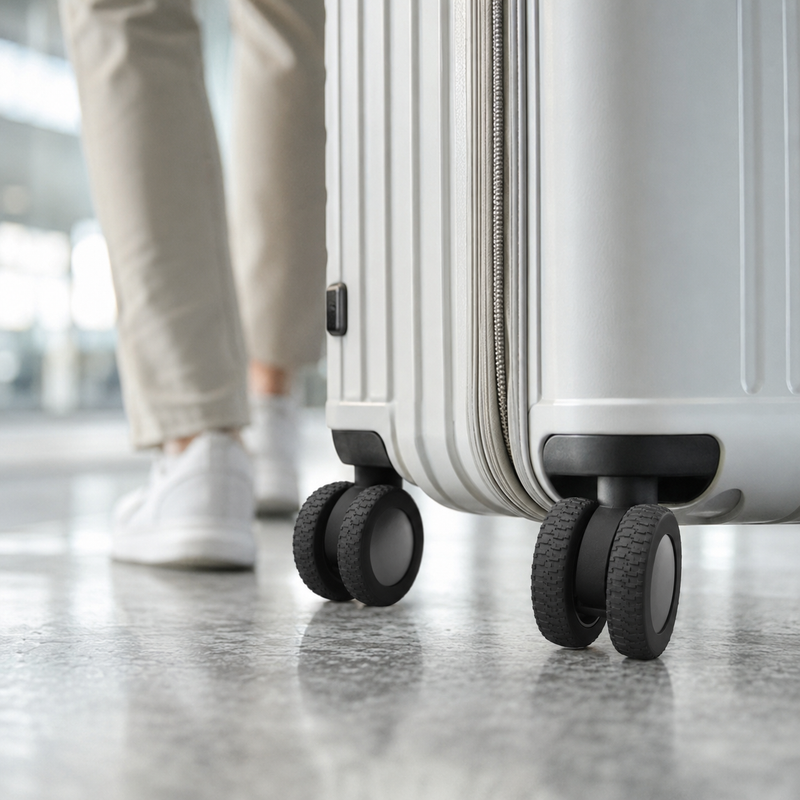 Load image into Gallery viewer, 8x Suitcase Luggage Wheel Silicone Covers Protection for Travel (Universal Fit)-2
