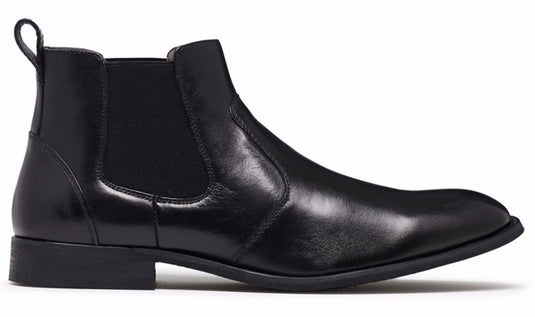 JULIUS MARLOW Harry Leather Boots Mens Slip On Dress Work Chelsea Shoes-7