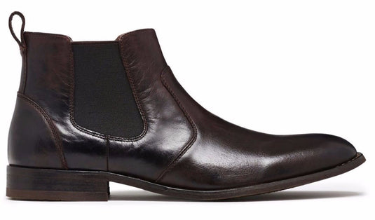 JULIUS MARLOW Harry Leather Boots Mens Slip On Dress Work Chelsea Shoes-17