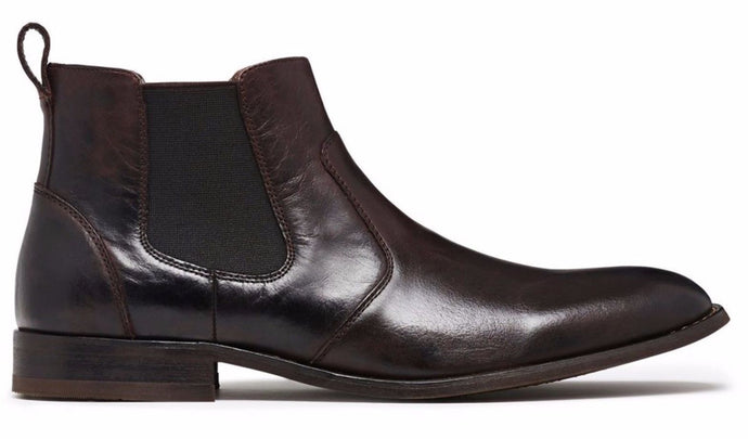 JULIUS MARLOW Harry Leather Boots Mens Slip On Dress Work Chelsea Shoes-20