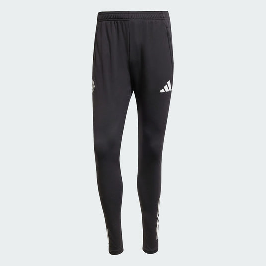 Adidas x Manchester United Tiro Joggers Soccer Training Track Pants in Black-4