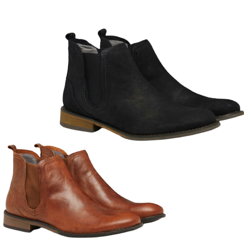 Load image into Gallery viewer, JULIUS MARLOW Abort Leather Boots Slip On Dress Work Formal Casual Shoes Chelsea-0
