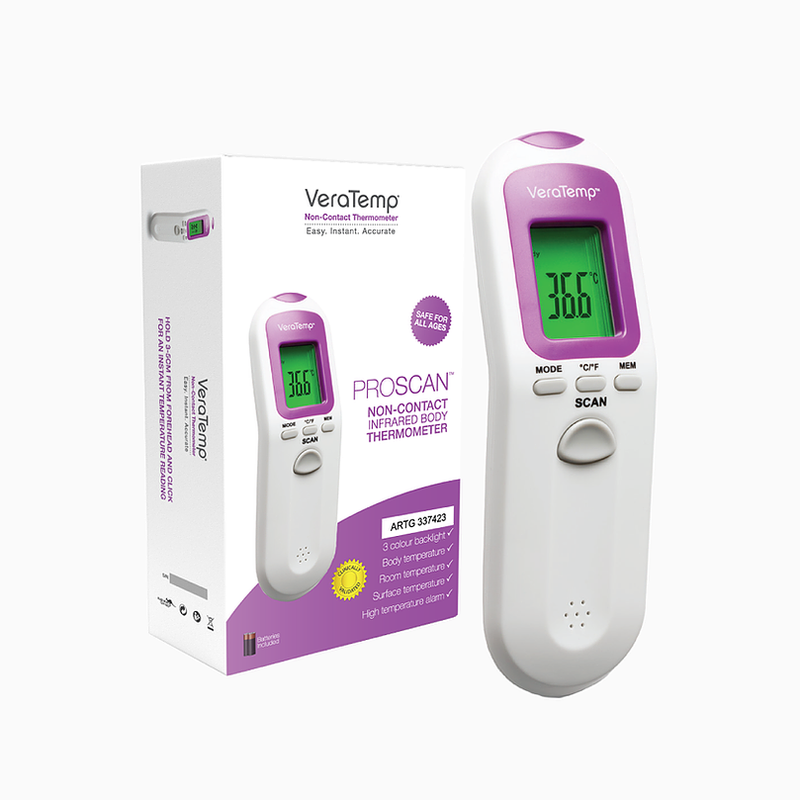 Load image into Gallery viewer, VeraTemp Non-Contact Baby Thermometer Infrared LCD IR-2
