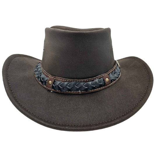 Jacaru 1035 Bush Tucker Hat – Oiled Leather | UPF 50+