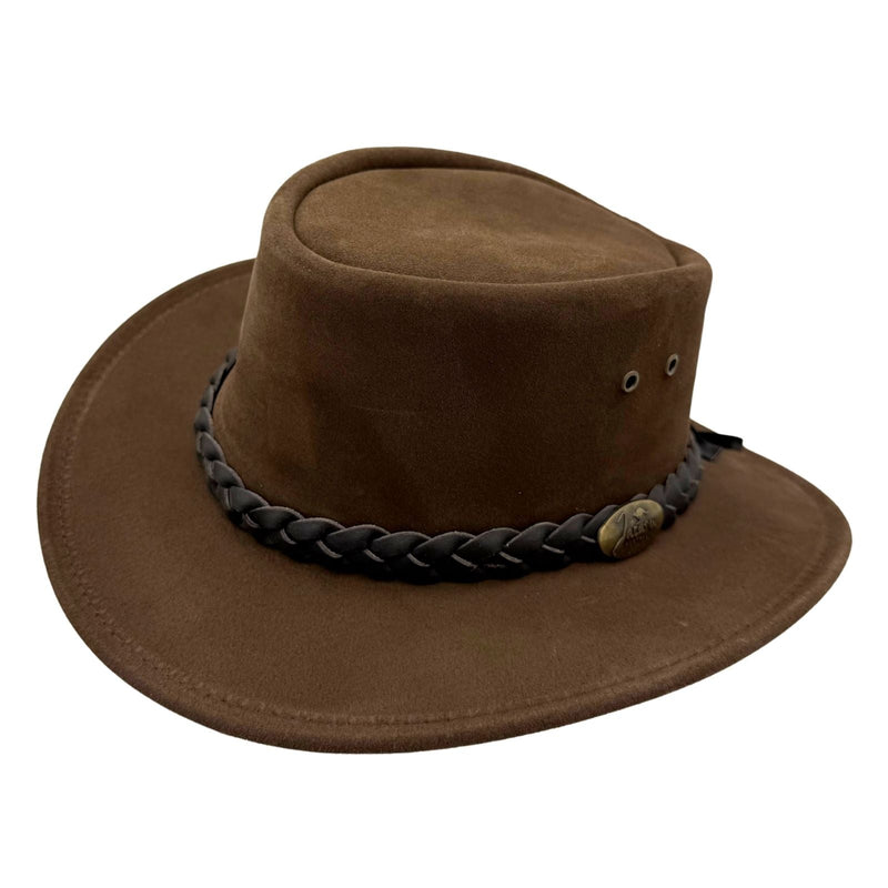 Load image into Gallery viewer, Jacaru 1301 Children's Hat – Leather | Kids | UPF 50+
