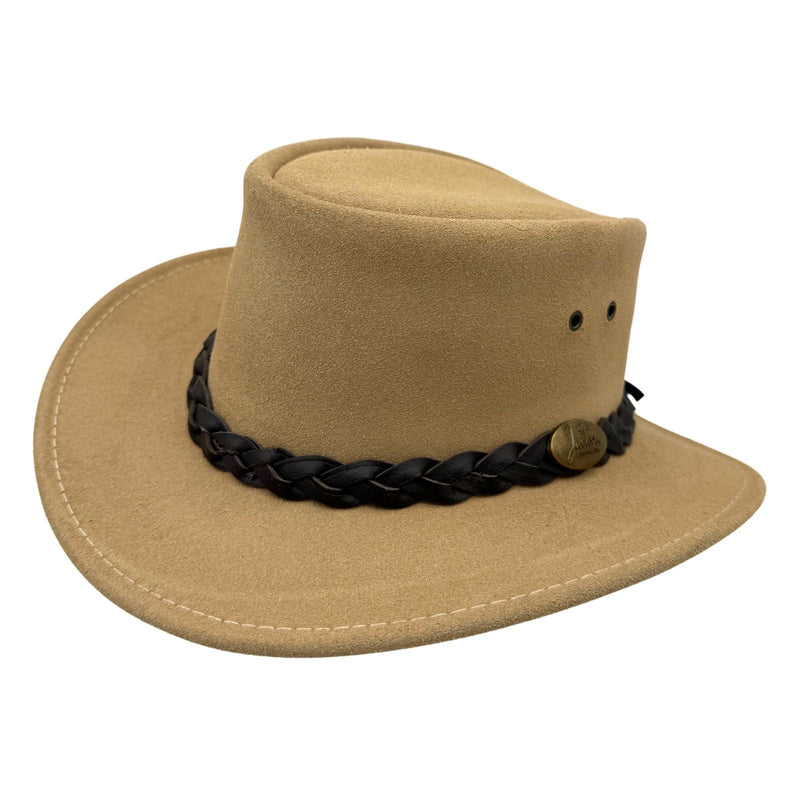 Load image into Gallery viewer, Jacaru 1301 Children's Hat – Leather | Kids | UPF 50+
