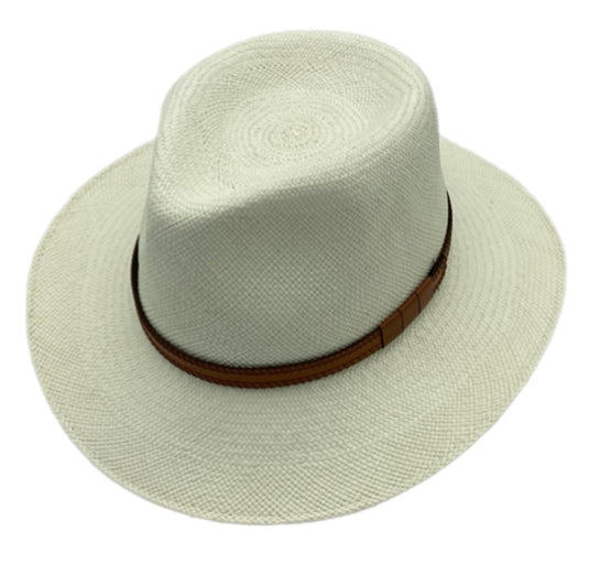 Jacaru 1804 Toquilla Panama Hat – Handwoven | Leather Band