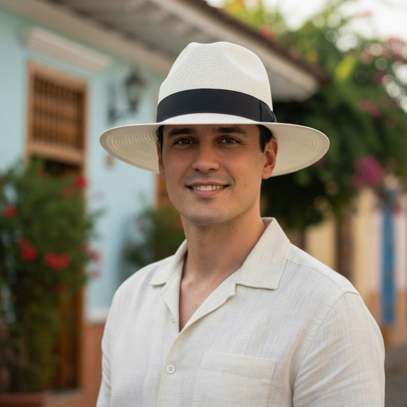 Load image into Gallery viewer, Jacaru 1812 The Original Panama Classic – Straw | UPF 30+
