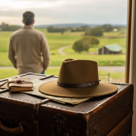 Jacaru 1840 Australia Classic Hat – Fine Wool Felt | Crushable