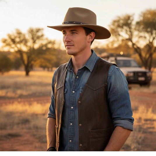 Jacaru 1842 Texas Crushable Wool Felt Hat – Made in Australia