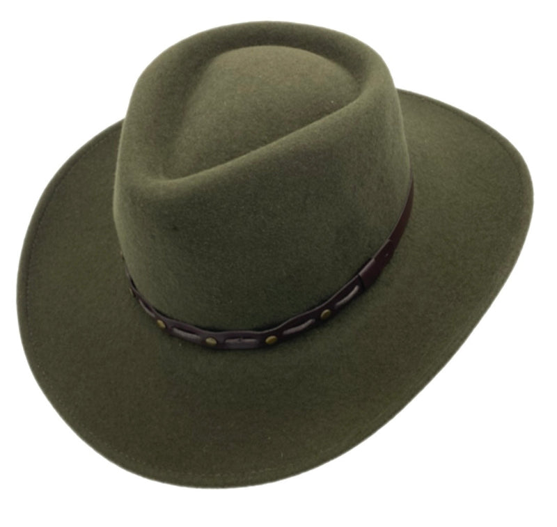 Load image into Gallery viewer, Jacaru 1842 Texas Crushable Wool Felt Hat – Made in Australia
