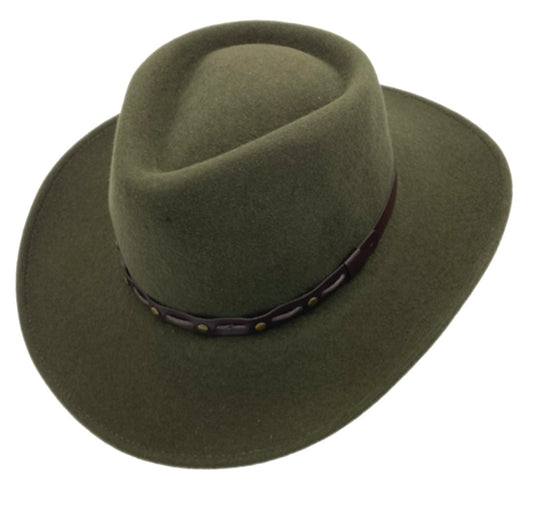 Jacaru 1842 Texas Crushable Wool Felt Hat – Made in Australia