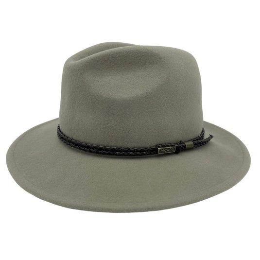 Jacaru 1847C Kids Outback Fedora Hat – Wool Felt