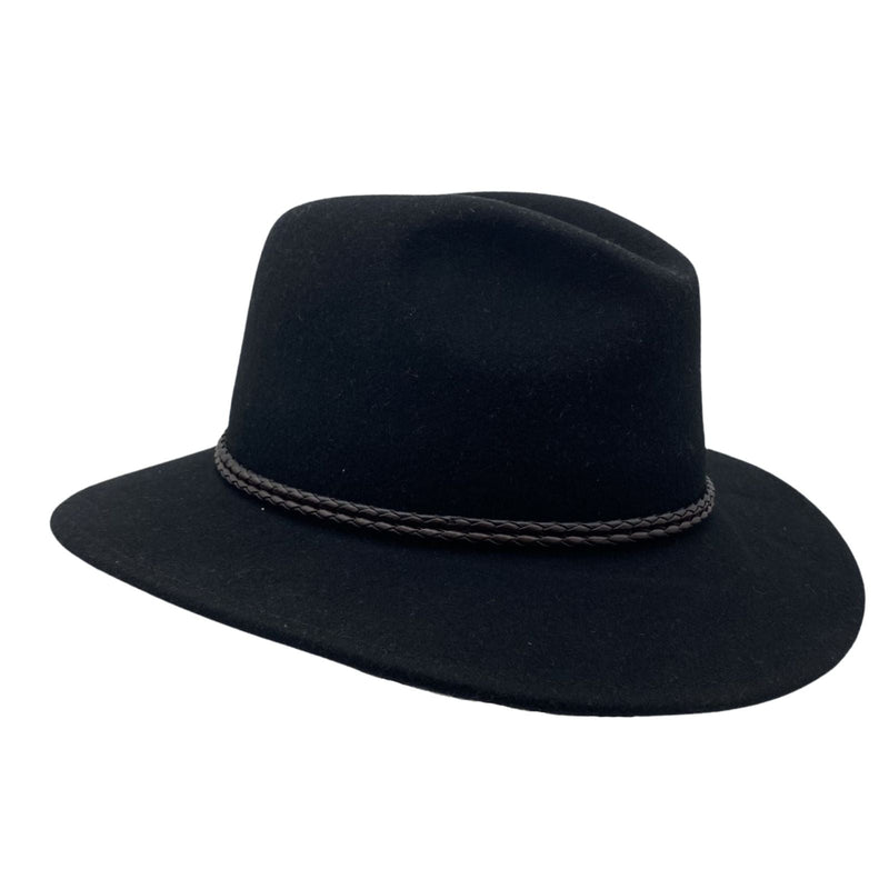 Load image into Gallery viewer, Jacaru 1847 Outback Fedora Hat – Wool Felt | Made in Australia
