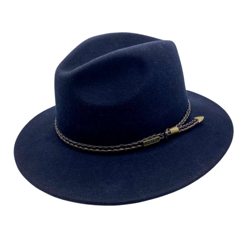 Load image into Gallery viewer, Jacaru 1847 Outback Fedora Hat – Wool Felt | Made in Australia
