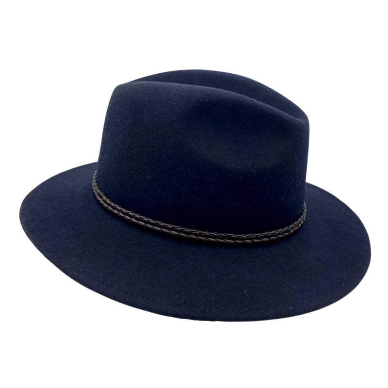 Load image into Gallery viewer, Jacaru 1847 Outback Fedora Hat – Wool Felt | Made in Australia
