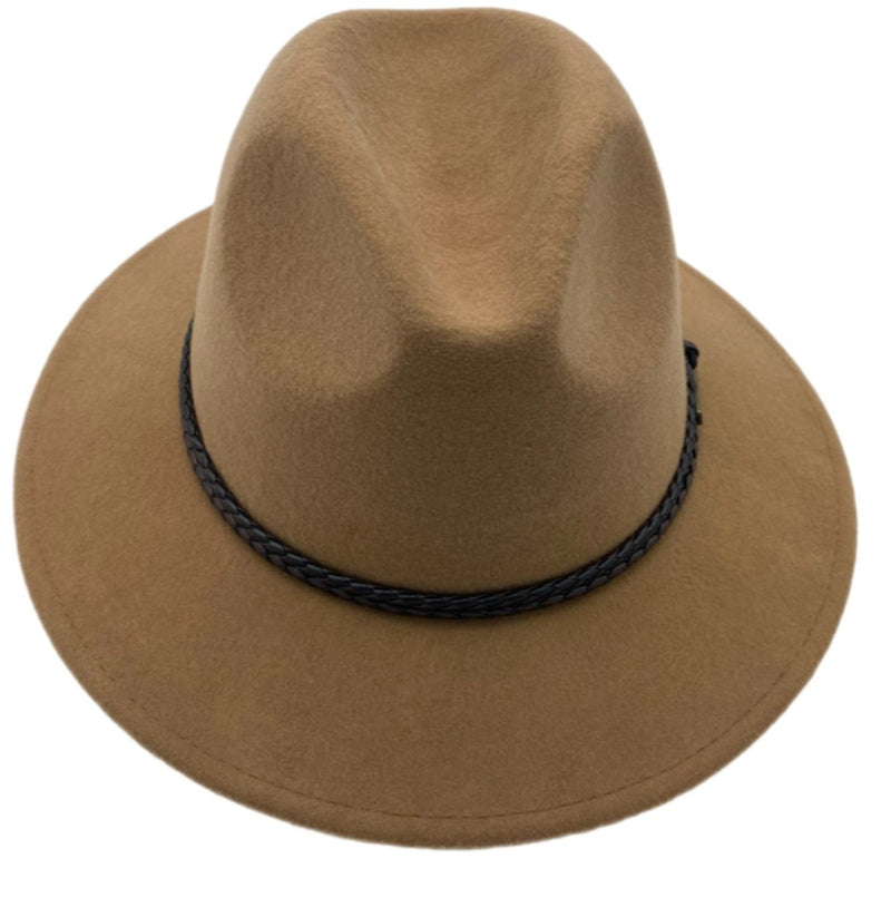 Load image into Gallery viewer, Jacaru 1847 Outback Fedora Hat – Wool Felt | Made in Australia
