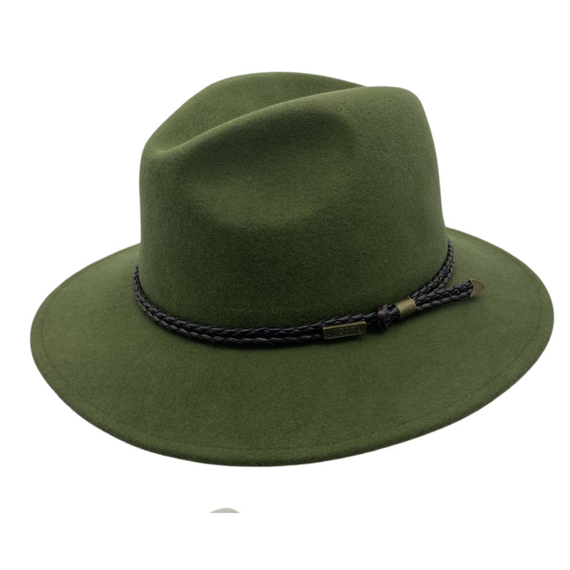Load image into Gallery viewer, Jacaru 1847 Outback Fedora Hat – Wool Felt | Made in Australia
