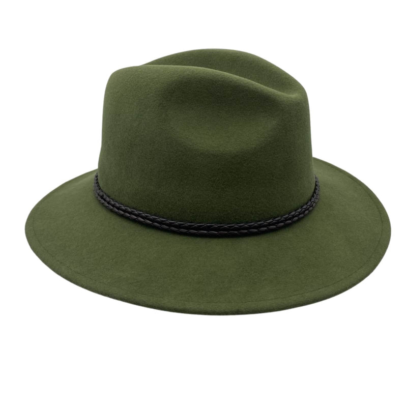 Load image into Gallery viewer, Jacaru 1847 Outback Fedora Hat – Wool Felt | Made in Australia
