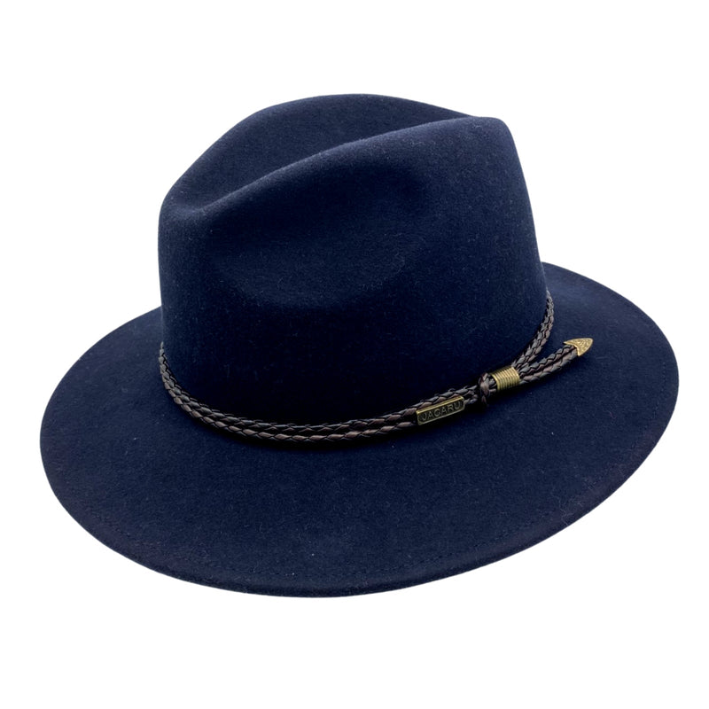 Load image into Gallery viewer, Jacaru 1847C Kids Outback Fedora Hat – Wool Felt
