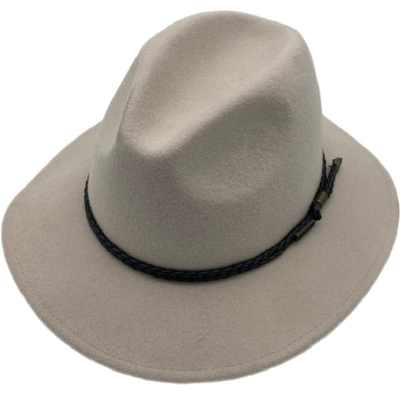 Load image into Gallery viewer, Jacaru 1847 Outback Fedora Hat – Wool Felt | Made in Australia
