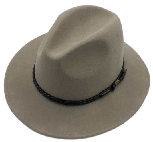 Jacaru 1847 Outback Fedora Hat – Wool Felt | Made in Australia