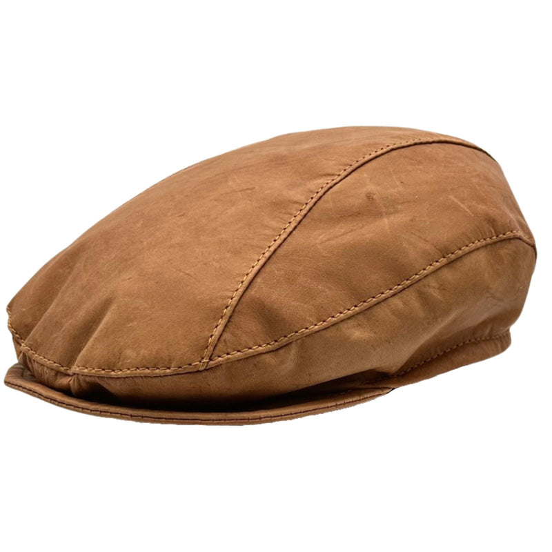 Load image into Gallery viewer, Jacaru 2500 Kangaroo Drivers Cap – Roo Leather | Australian Made
