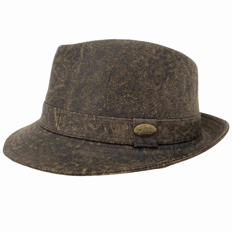 Load image into Gallery viewer, Jacaru 4801 Kangaroo Trilby Hat – Roo Leather | Made in Australia
