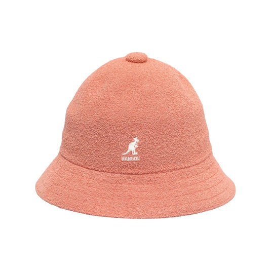 Kangol Bermuda Womens Bucket Hat Casual - Peach Pink-0